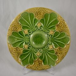 French Art Nouveau Majolica Oyster Plate - SOLD